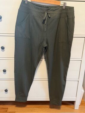 Grace & Lace Olive Green Joggers Size XL NWT